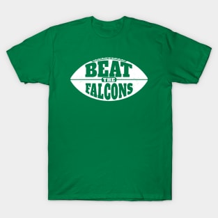 Beat the Falcons // Vintage Football Grunge Gameday T-Shirt